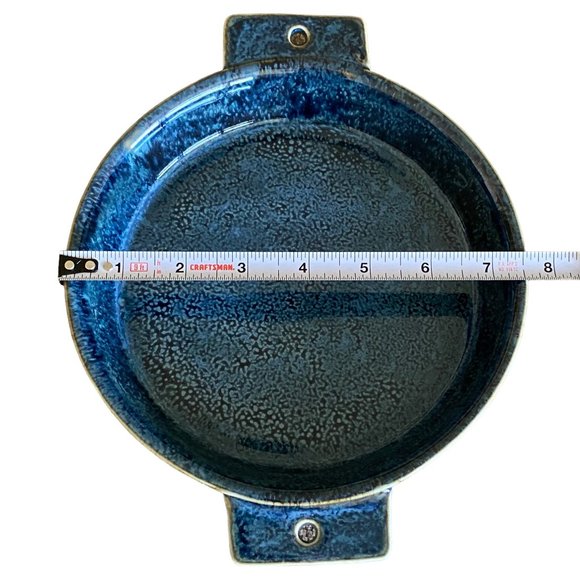 Oneida Studio Pottery Porcelain Tapas Dishes Blue Moss Restaurantware Set - Picture 12 of 13